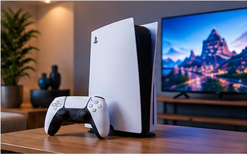 Games console setup