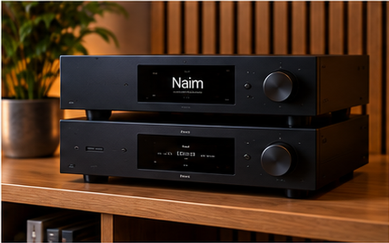 HiFi amplifier and source components