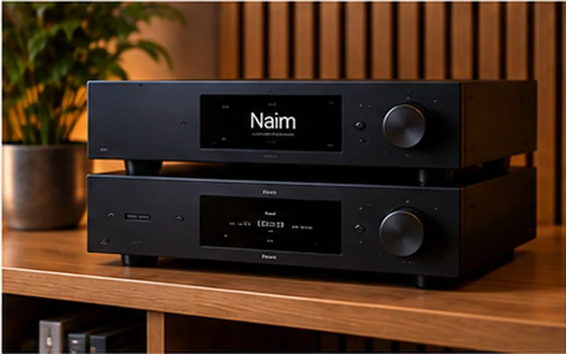 HiFi amplifier and source components
